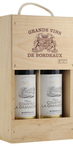Relatiegeschenk Bordeaux Selection Vins Medailles 2-vaks kist
