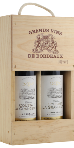 Relatiegeschenk Bordeaux Selection Vins Medailles 2-vaks kist Relatiegeschenk Bordeaux Selection Vins Medailles 2-vaks kist
